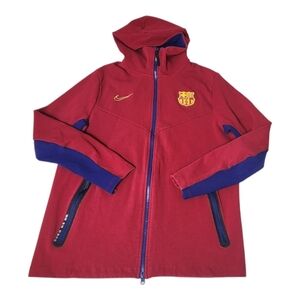 Nike FC Barcelona Nobel Red Tech Pack Jacket